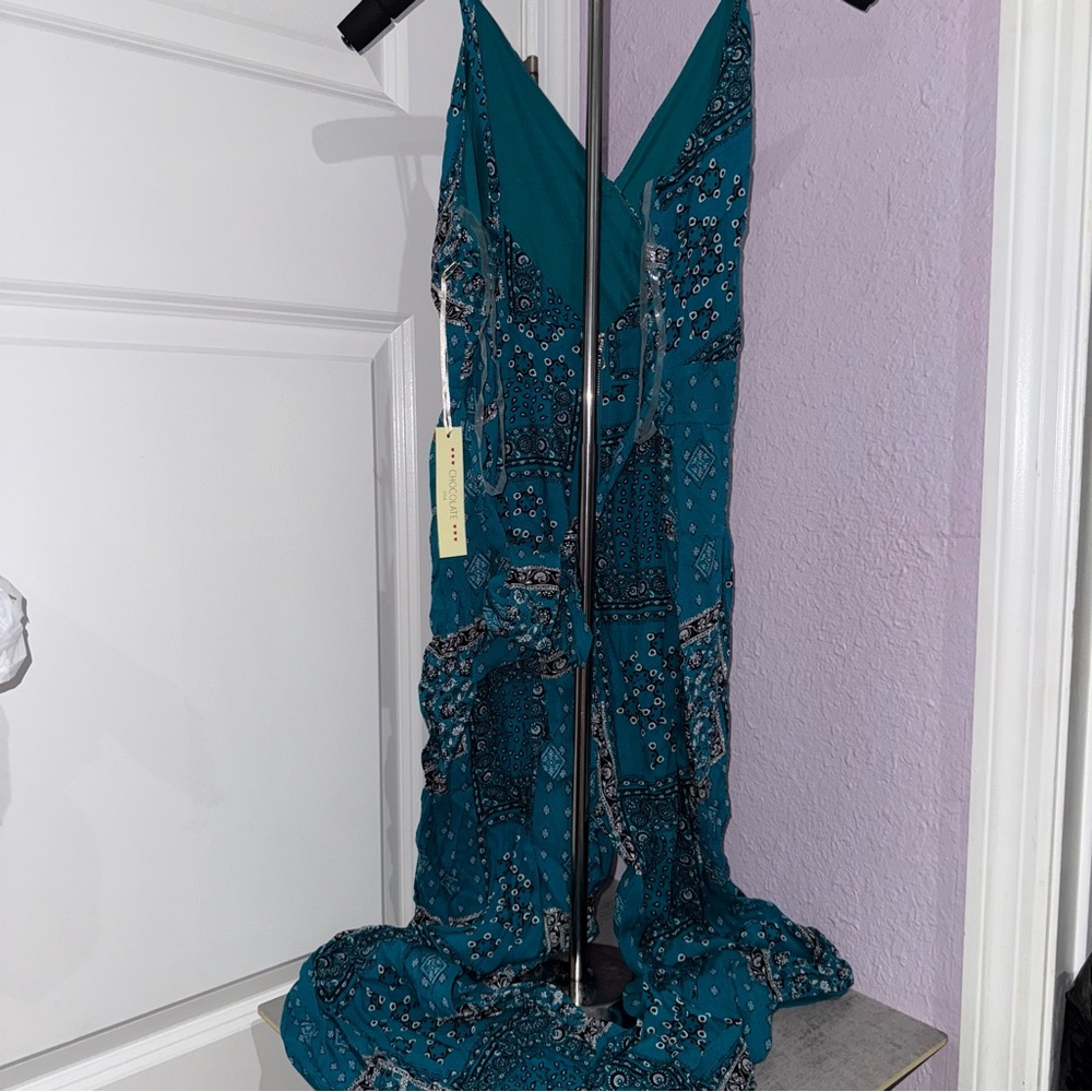 Blue Jumpsuit - Size LARGE - Picture 5 of 5